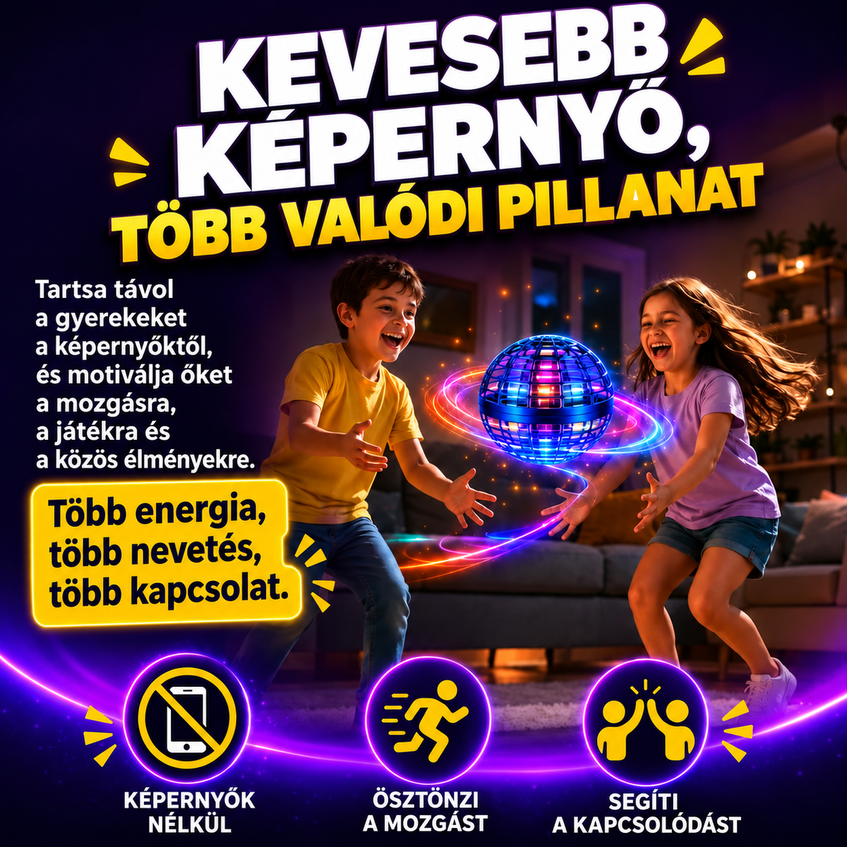 AirSpin – A Varázslatos Repülő Labda
