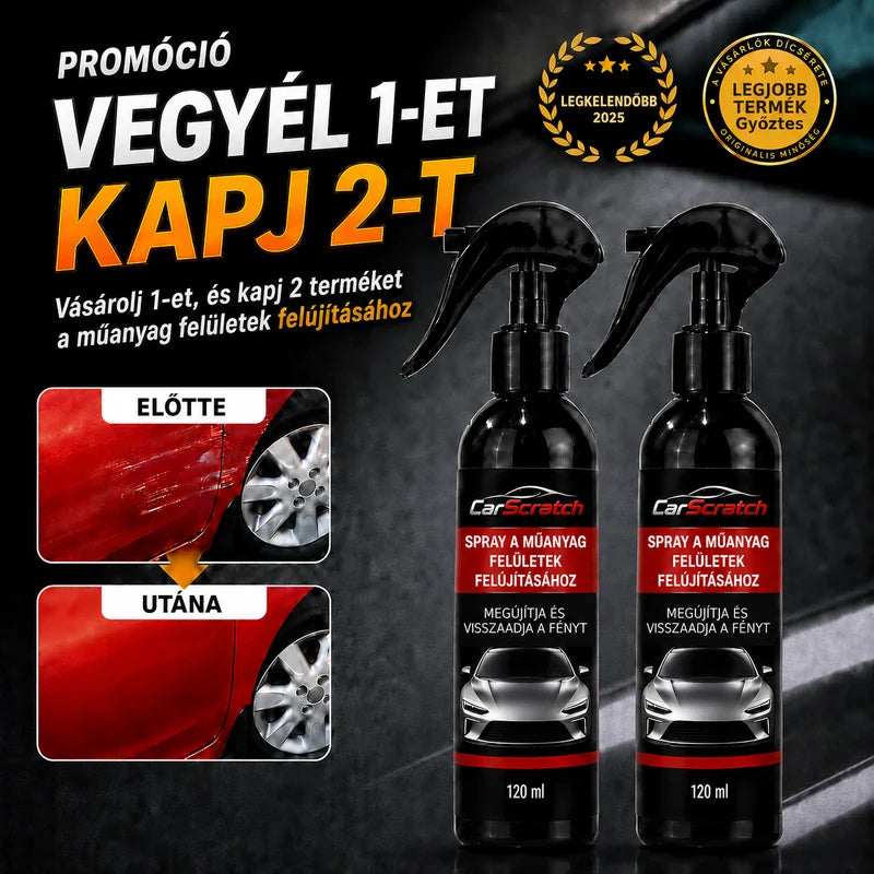 CarScratch: Prémium fényezésfelújítás járművéhez