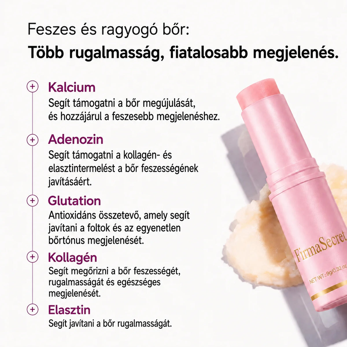 FirmaSecret: Visszaadja bőröd feszességét és ragyogását, minden nap.
